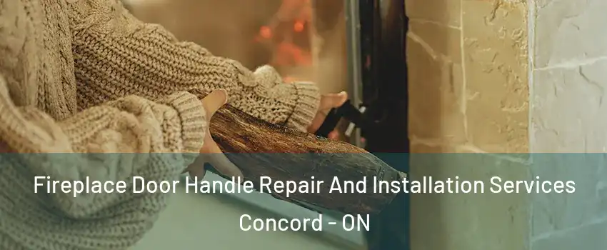  Fireplace Door Handle Repair And Installation Services Concord - ON