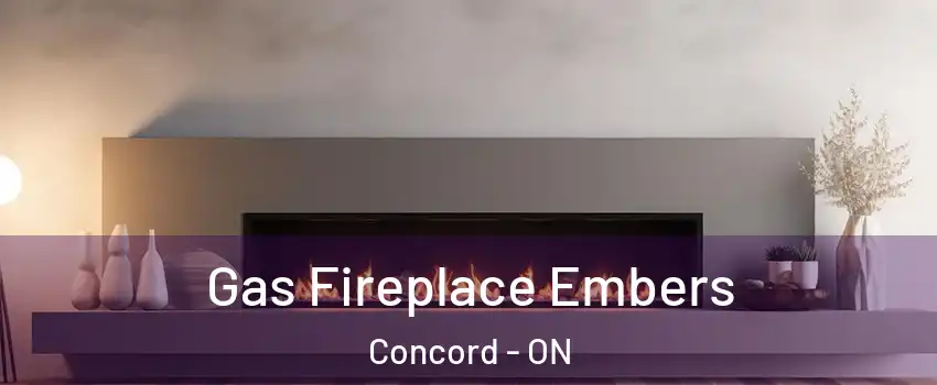  Gas Fireplace Embers Concord - ON