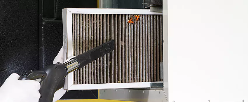 Clogged Air Duct Cleaning Process in Concord, ON