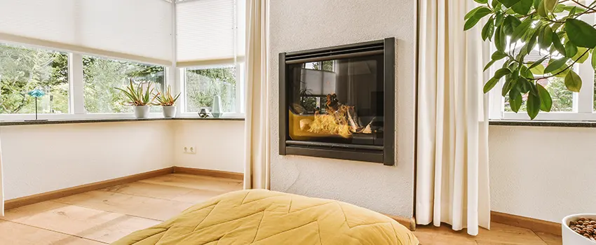 Residential Fireplace Ceramic Glass Installation in Concord, ON