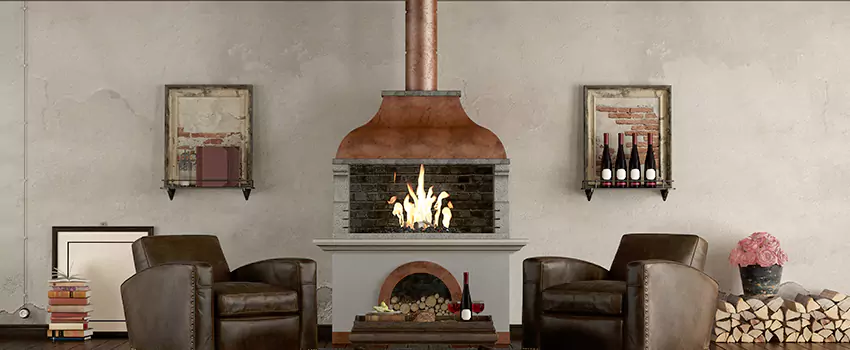 Thelin Hearth Products Providence Pellet Insert Fireplace Installation in Concord, ON