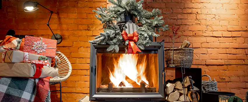 Travis Industries Linear Gas Fireplace Installation in Concord, Ontario