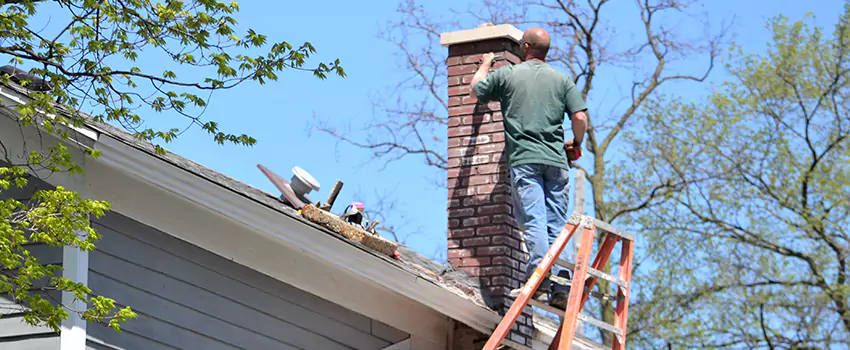 Vinyl and PVC Chimney Flashing Installation in Concord, ON