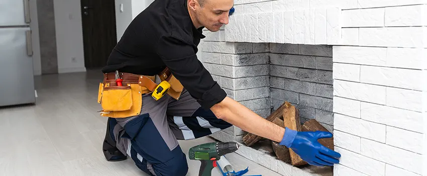 Fireplace Damaged Damper Frame Repair Services in Concord, Ontario