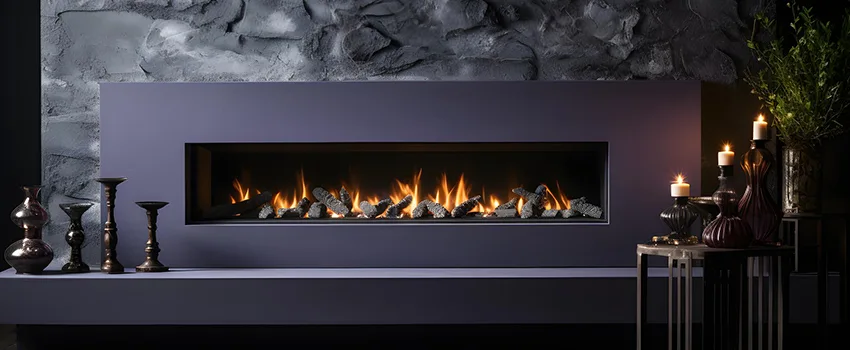 Ember Bed for Ventless Gas Fireplace in Concord, ON