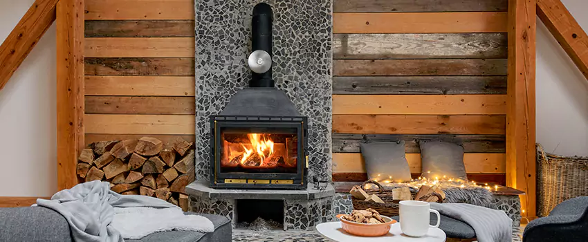 Thelin Hearth Products Direct Vent Gas Stove Fireplace Inspection in Concord, Ontario