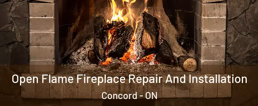  Open Flame Fireplace Repair And Installation Concord - ON