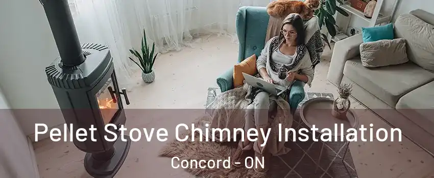  Pellet Stove Chimney Installation Concord - ON